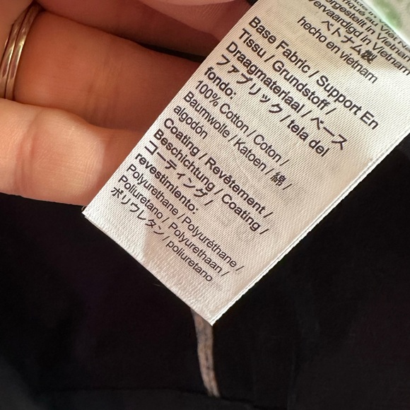 J. Crew Navy Blue Barn Jacket™ with Liberty® floral print - Picture 5 of 12